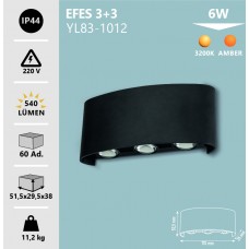 6W DIŞ MEKAN APLİK GÜNIŞIĞI- EFES 3+3